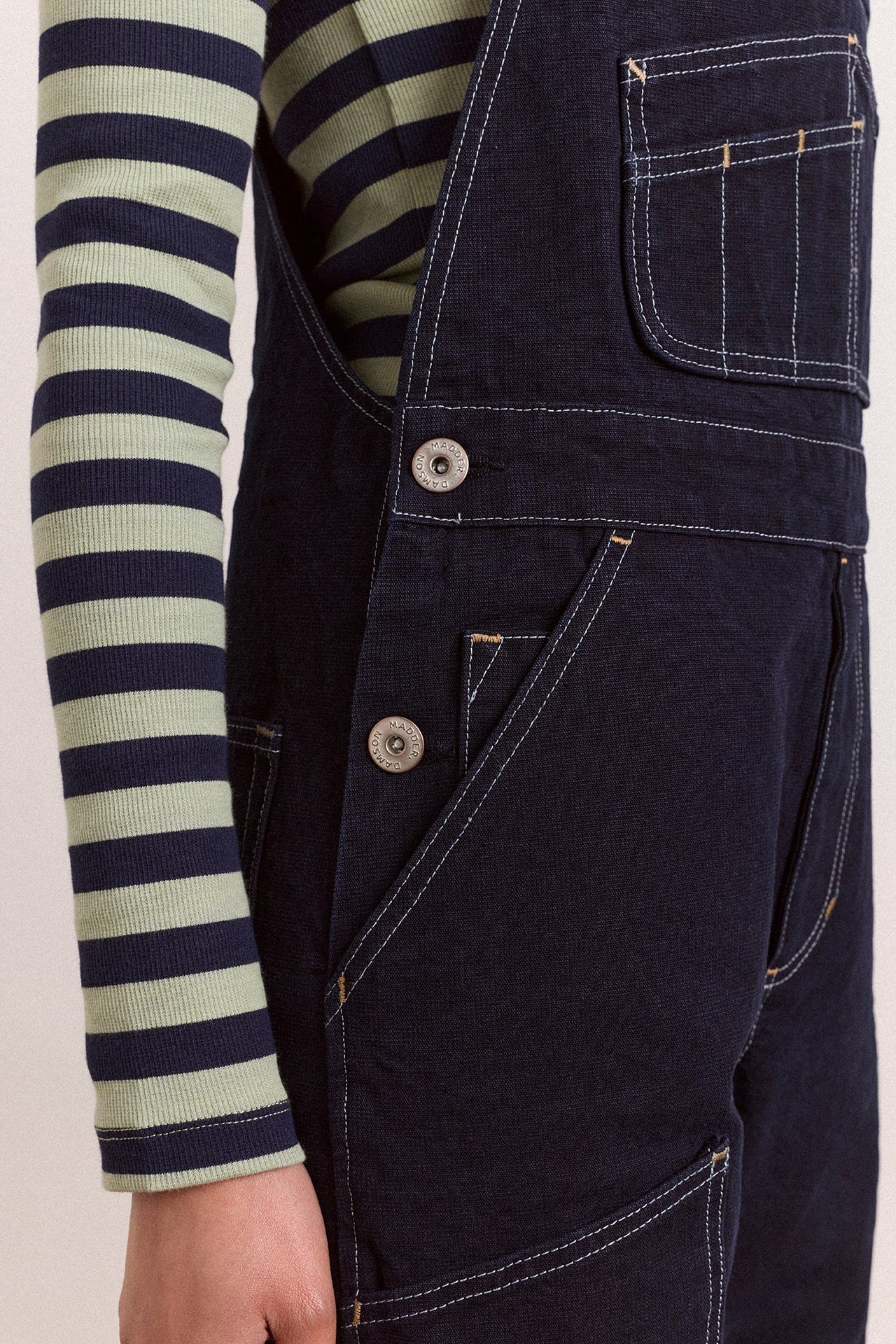 lisa workwear denim overalls