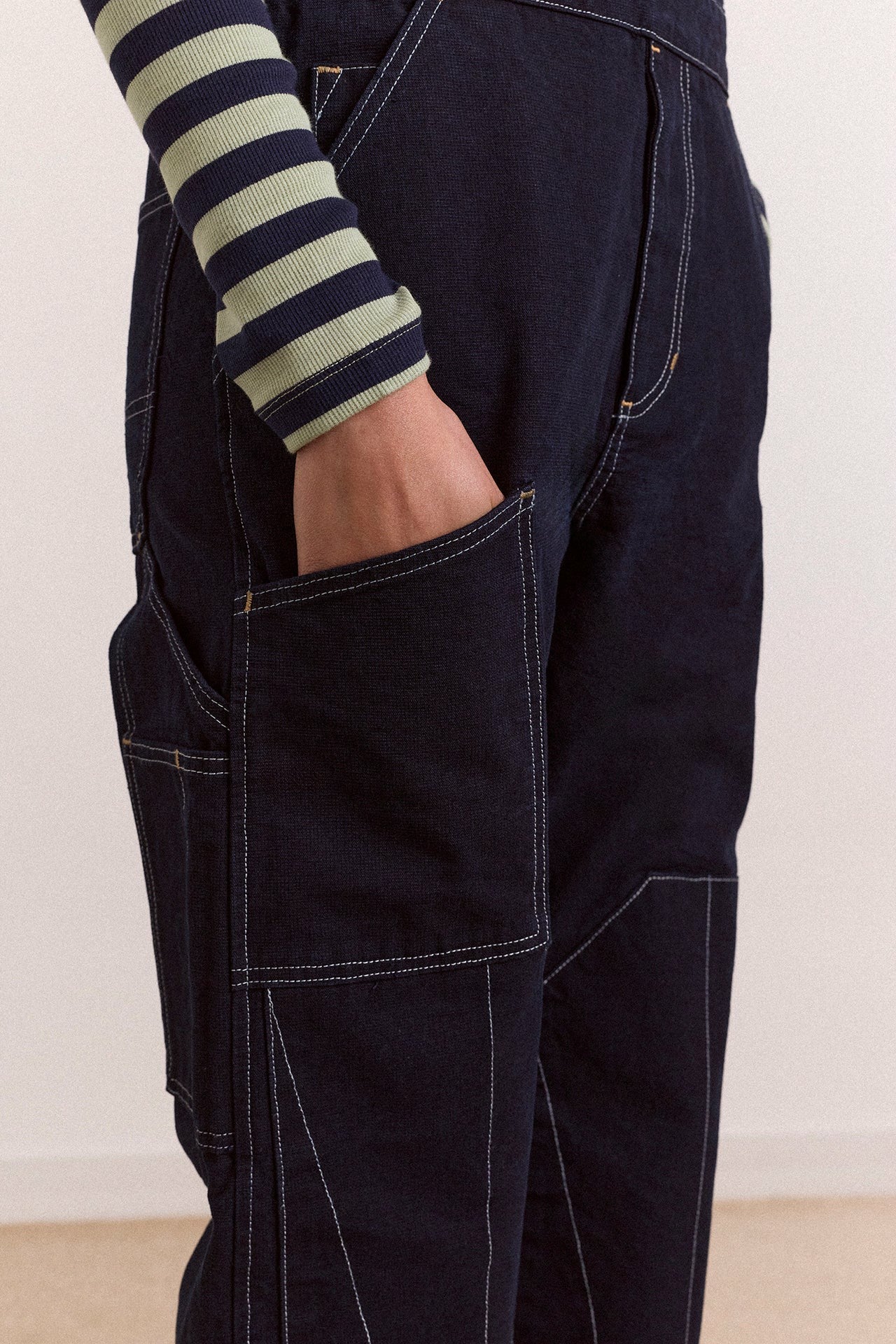 lisa workwear denim overalls