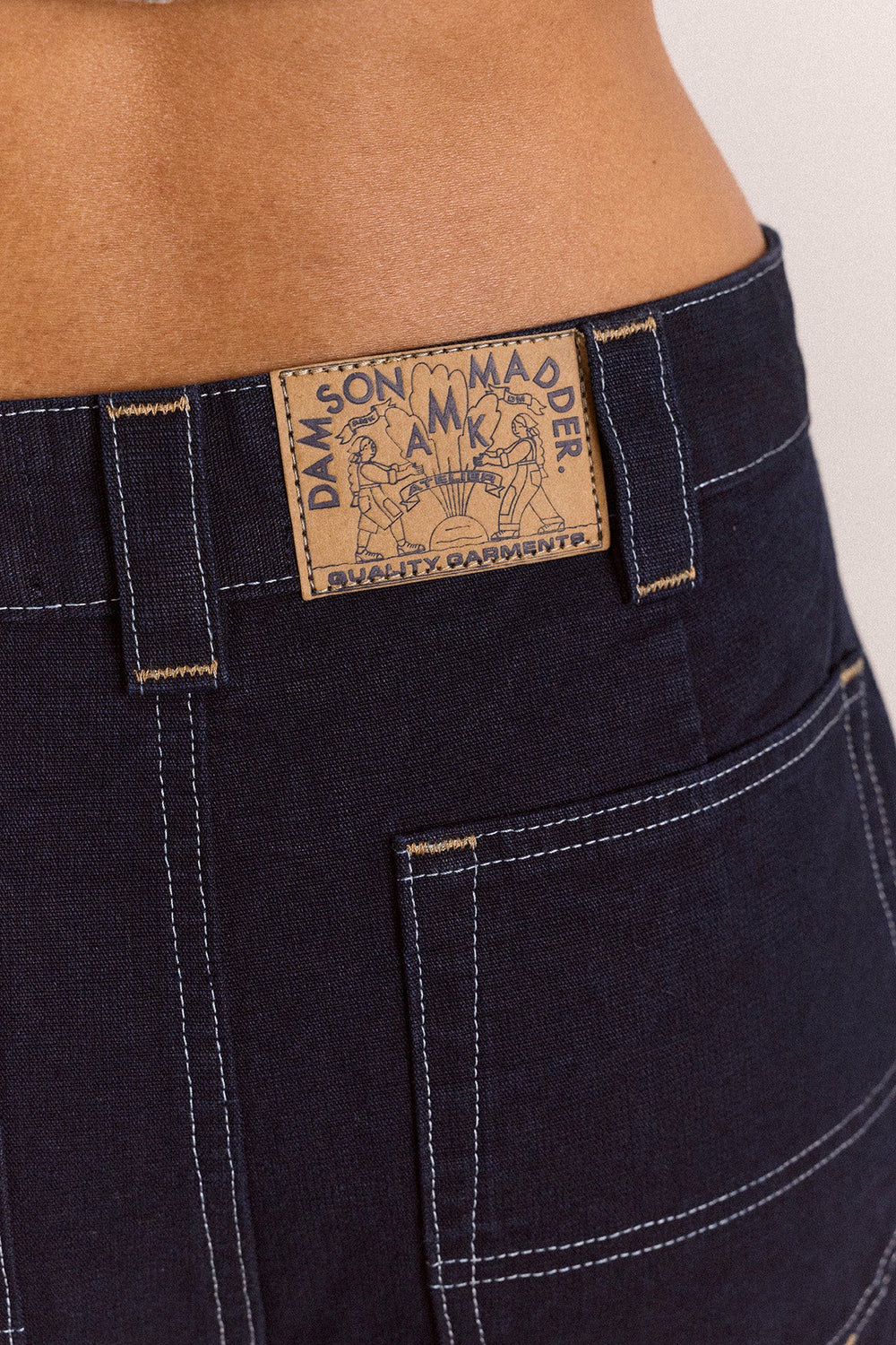 laura workwear denim zip off jeans