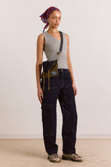 laura workwear denim zip off jeans