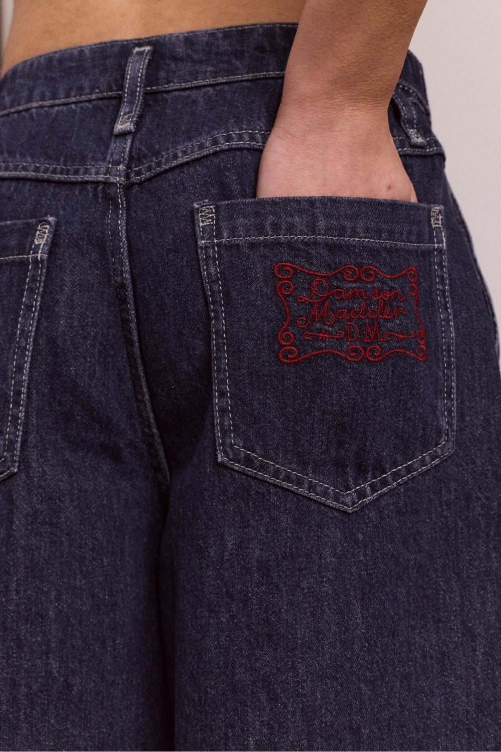 annie denim shorts - indigo