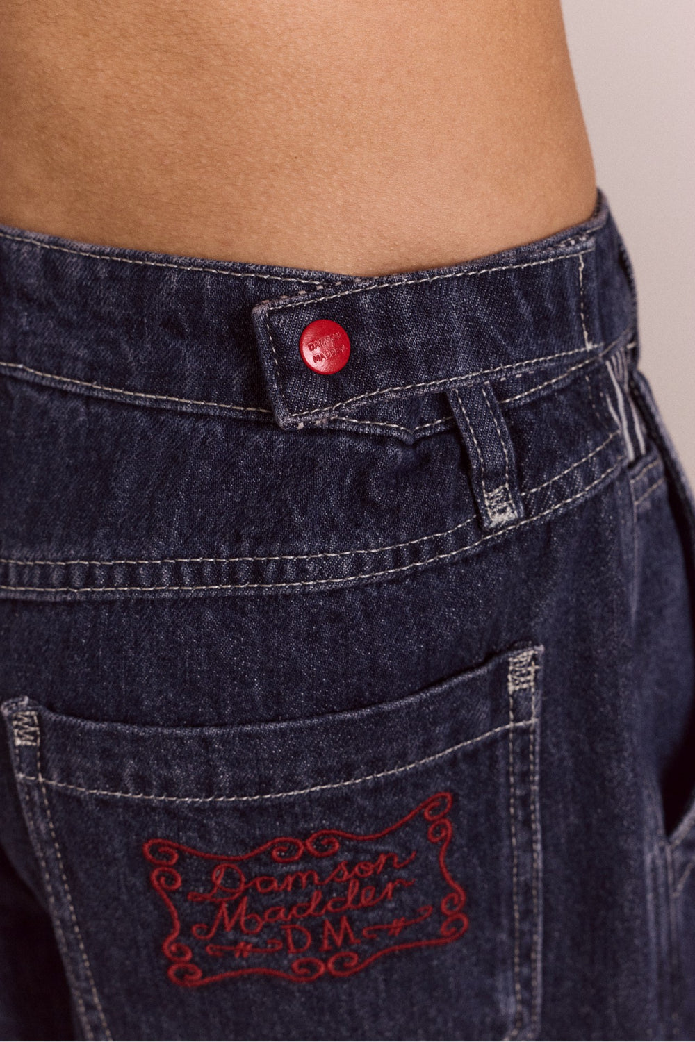 annie denim shorts - indigo
