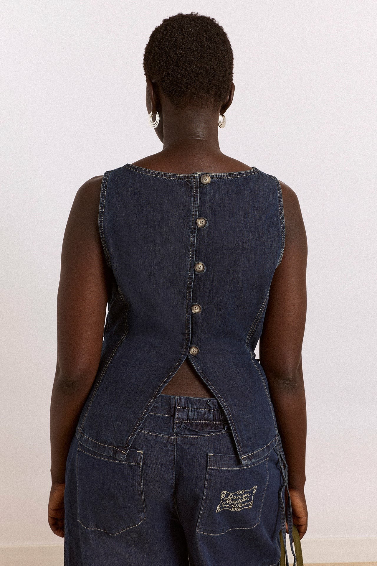 maxime top - dark indigo