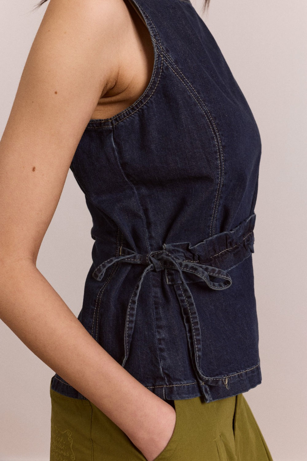 maxime top - dark indigo