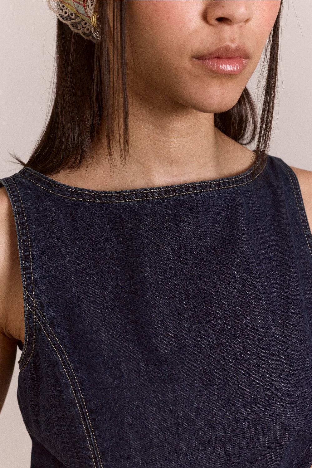 maxime top - dark indigo