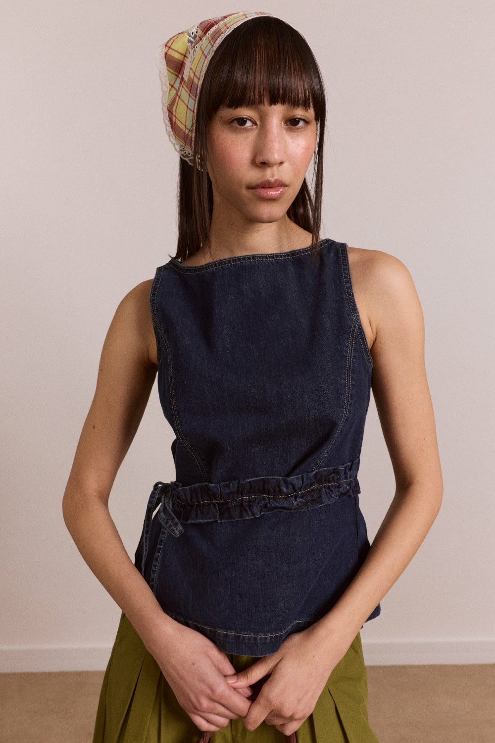 maxime top - dark indigo
