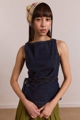 maxime top - dark indigo