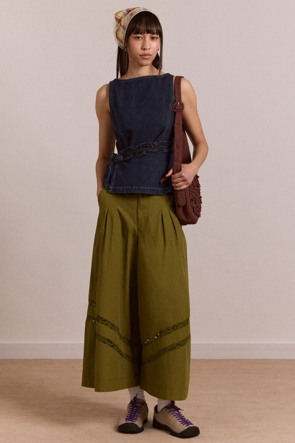 maxime top - dark indigo