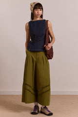 maxime top - dark indigo