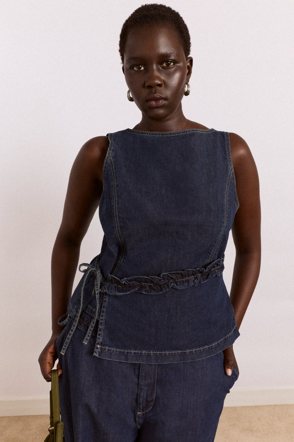 maxime top - dark indigo