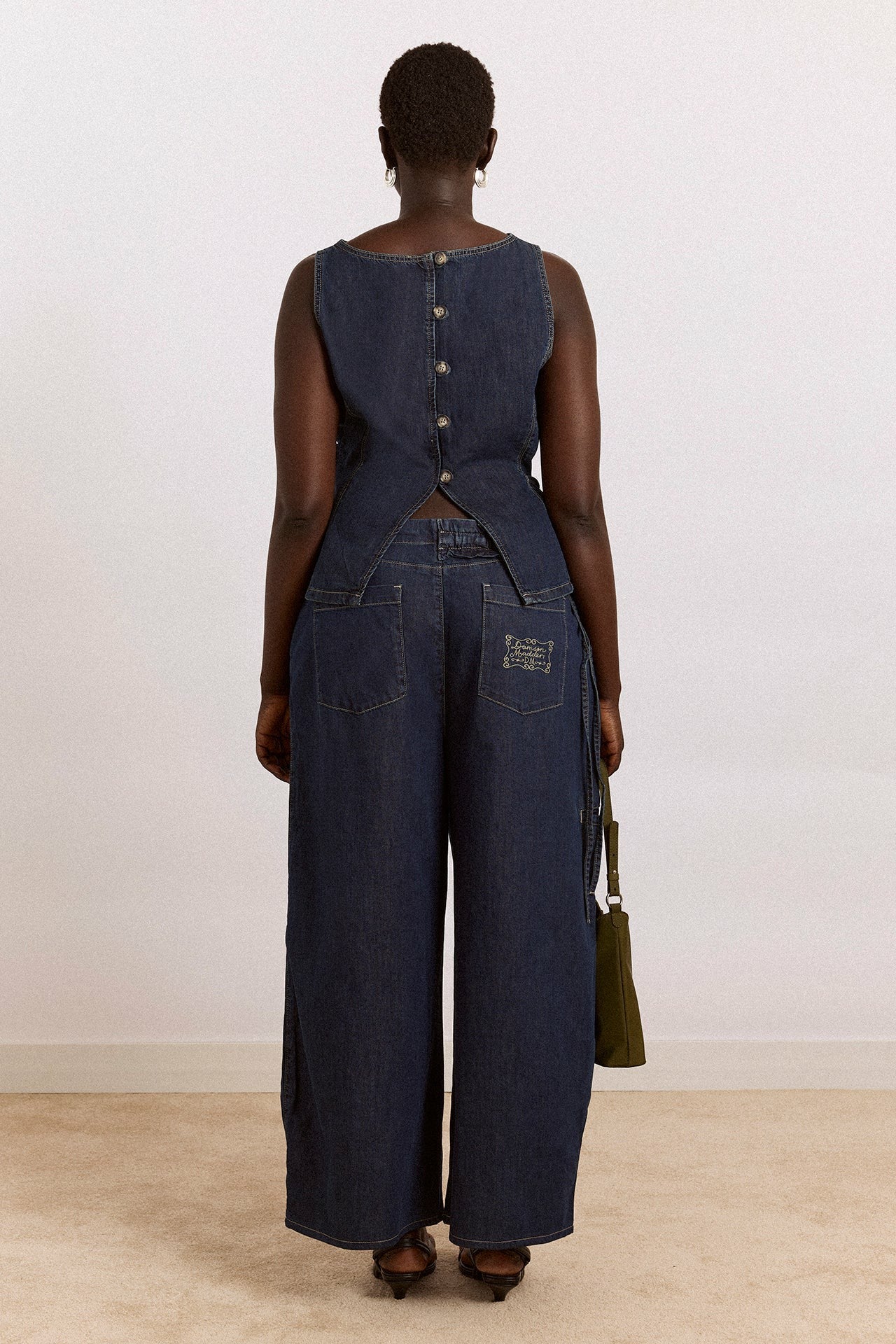 maxime top - dark indigo