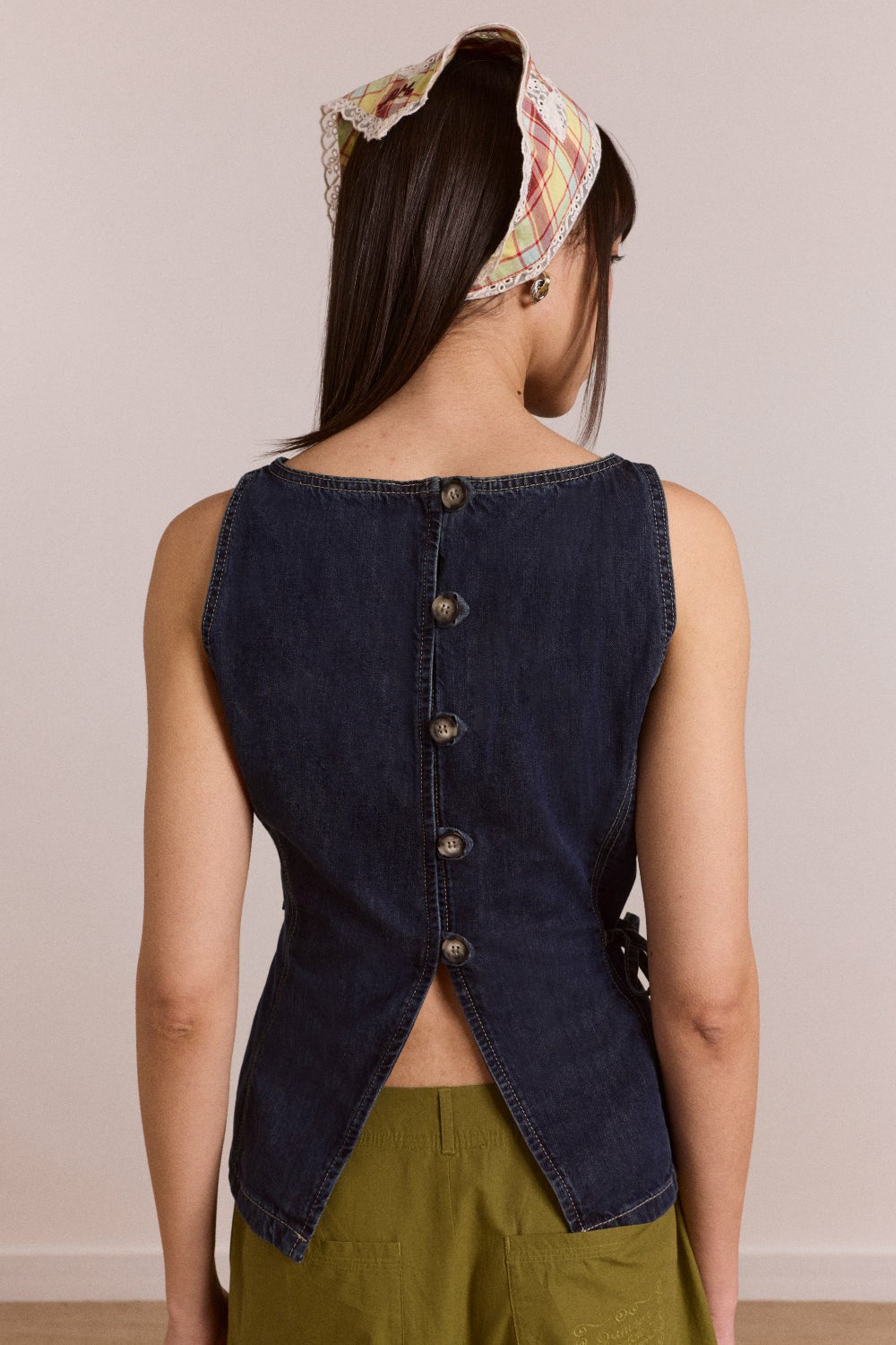 maxime top - dark indigo