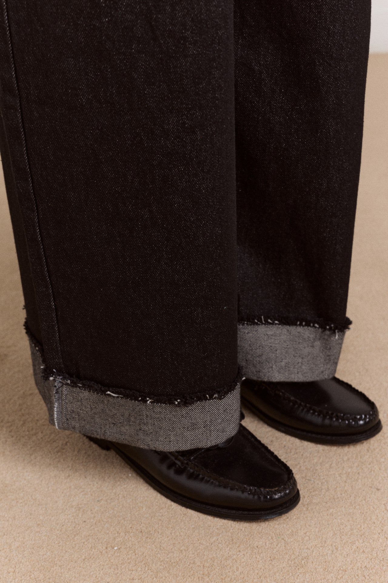 loose fit pascal jeans - black wash