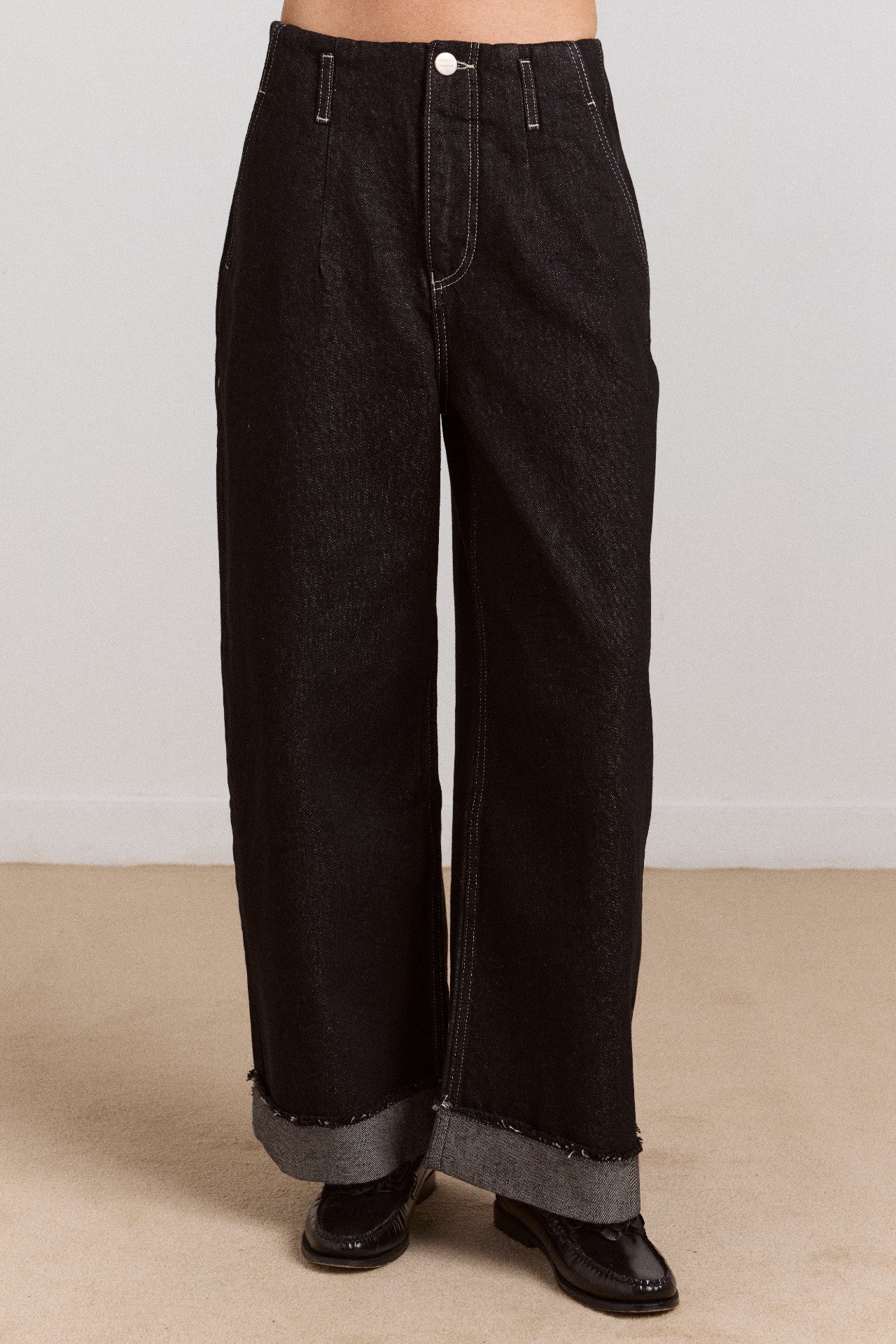 loose fit pascal jeans - black wash