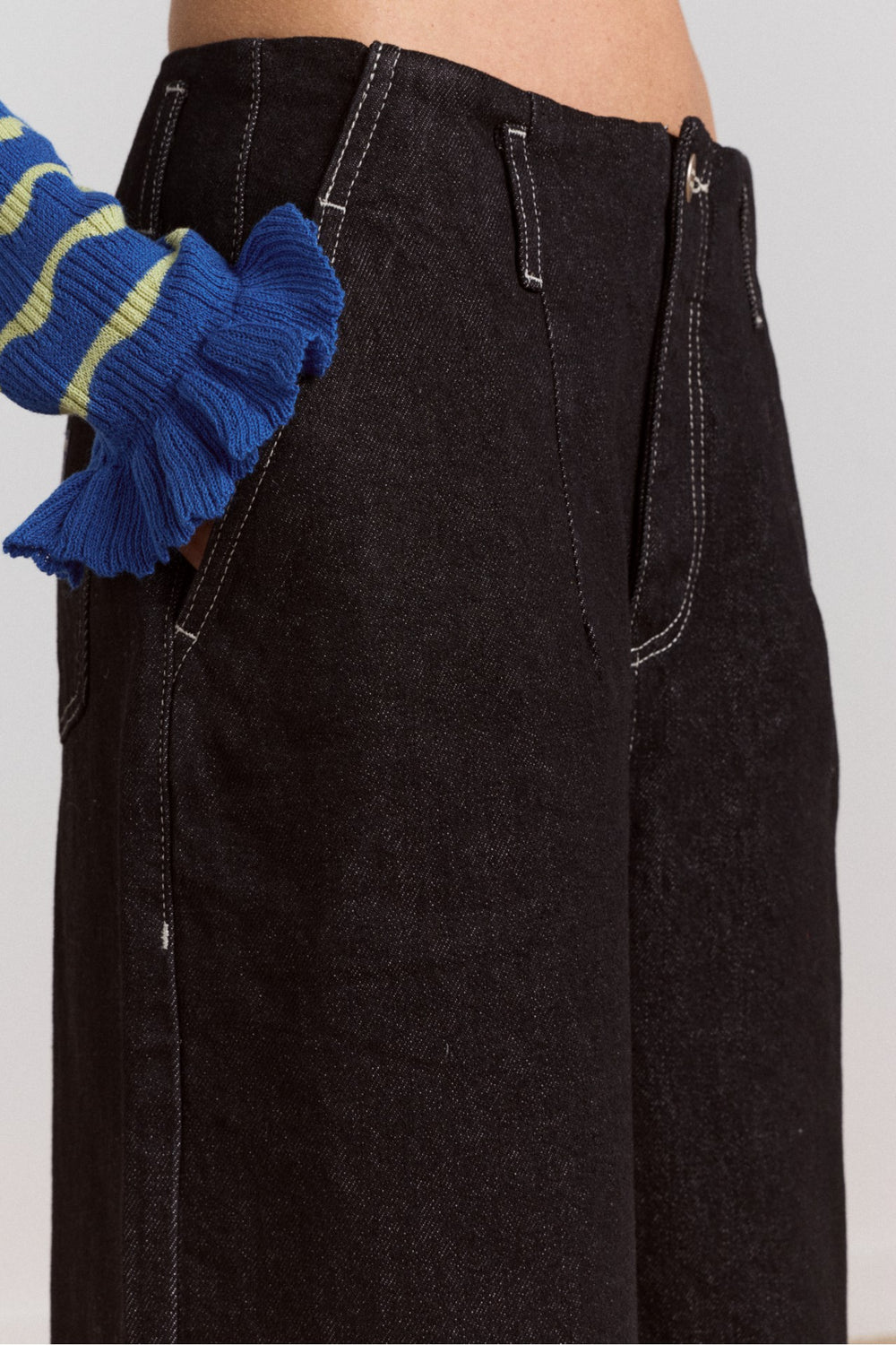 loose fit pascal jeans - black wash