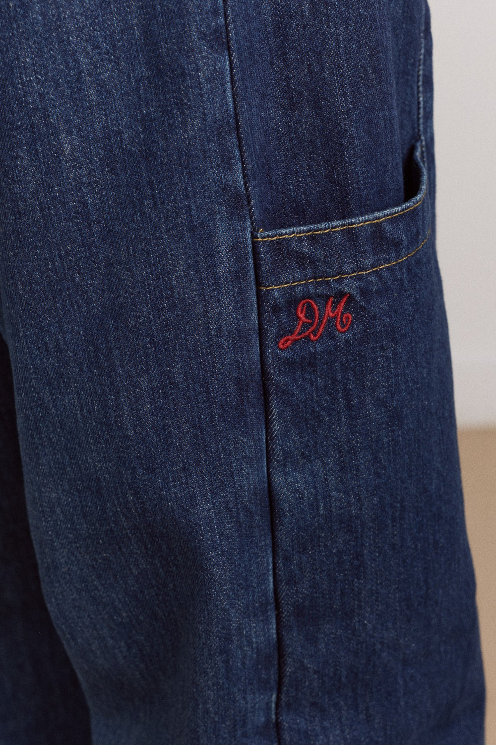 nina jean - authentic mid blue wash