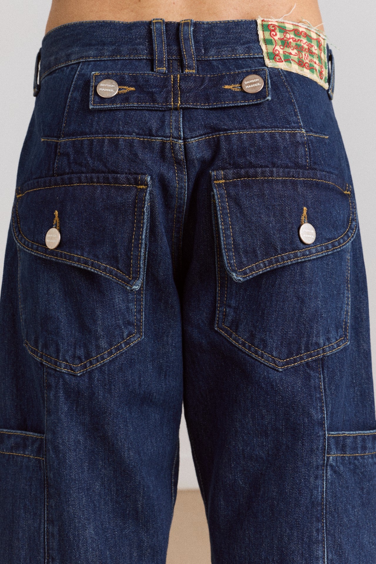 nina jean - authentic mid blue wash