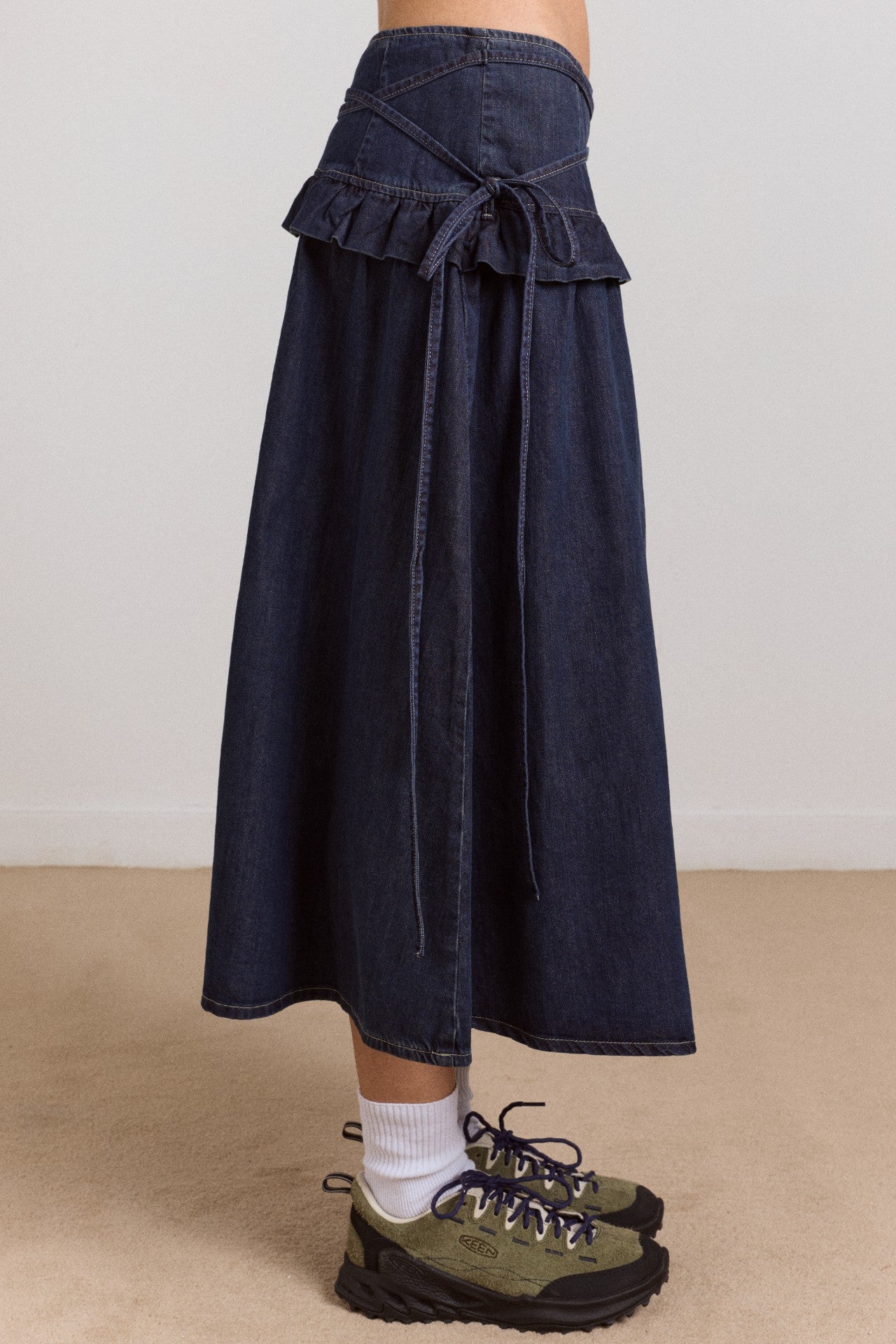 bellamie skirt - dark indigo
