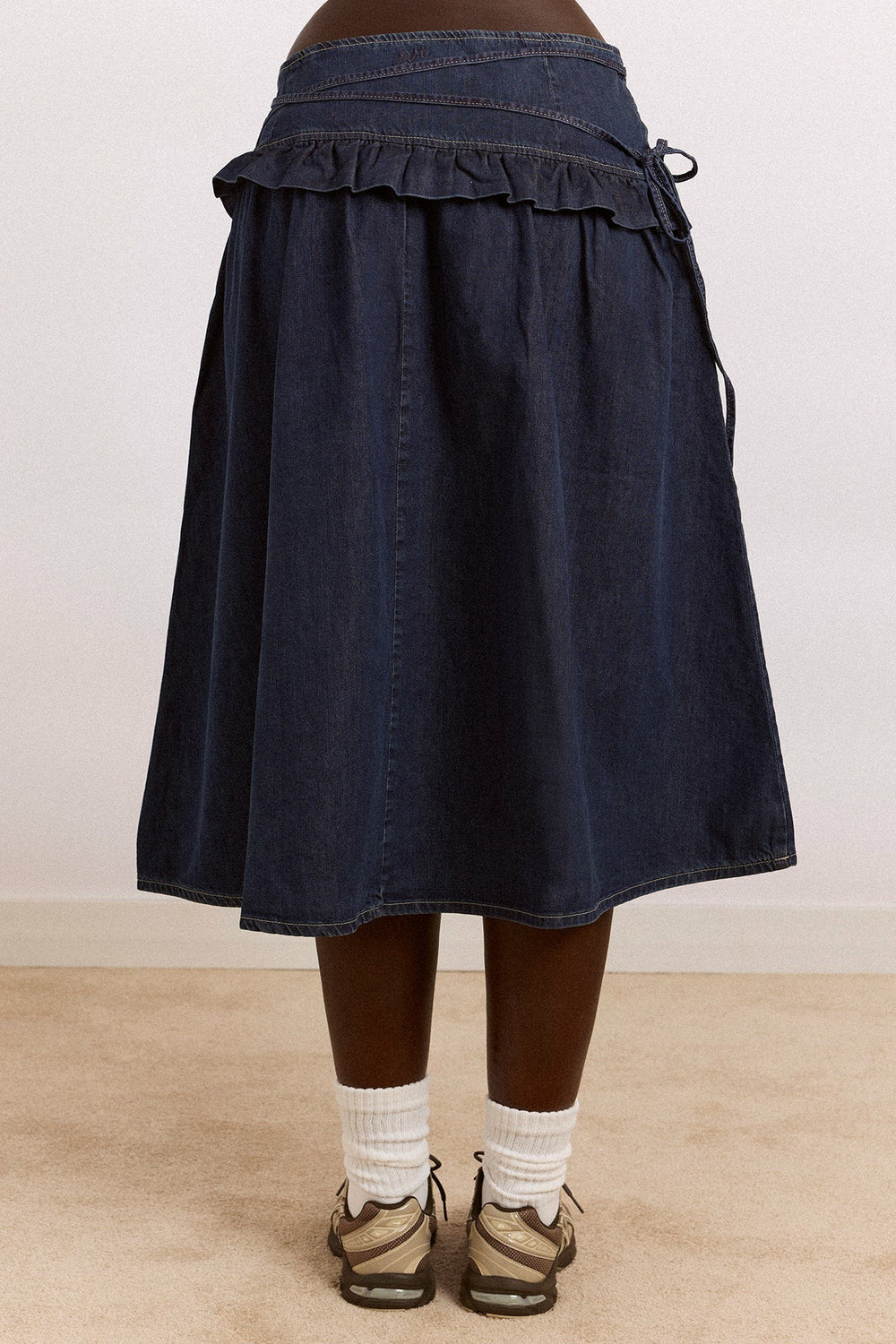 bellamie skirt - dark indigo