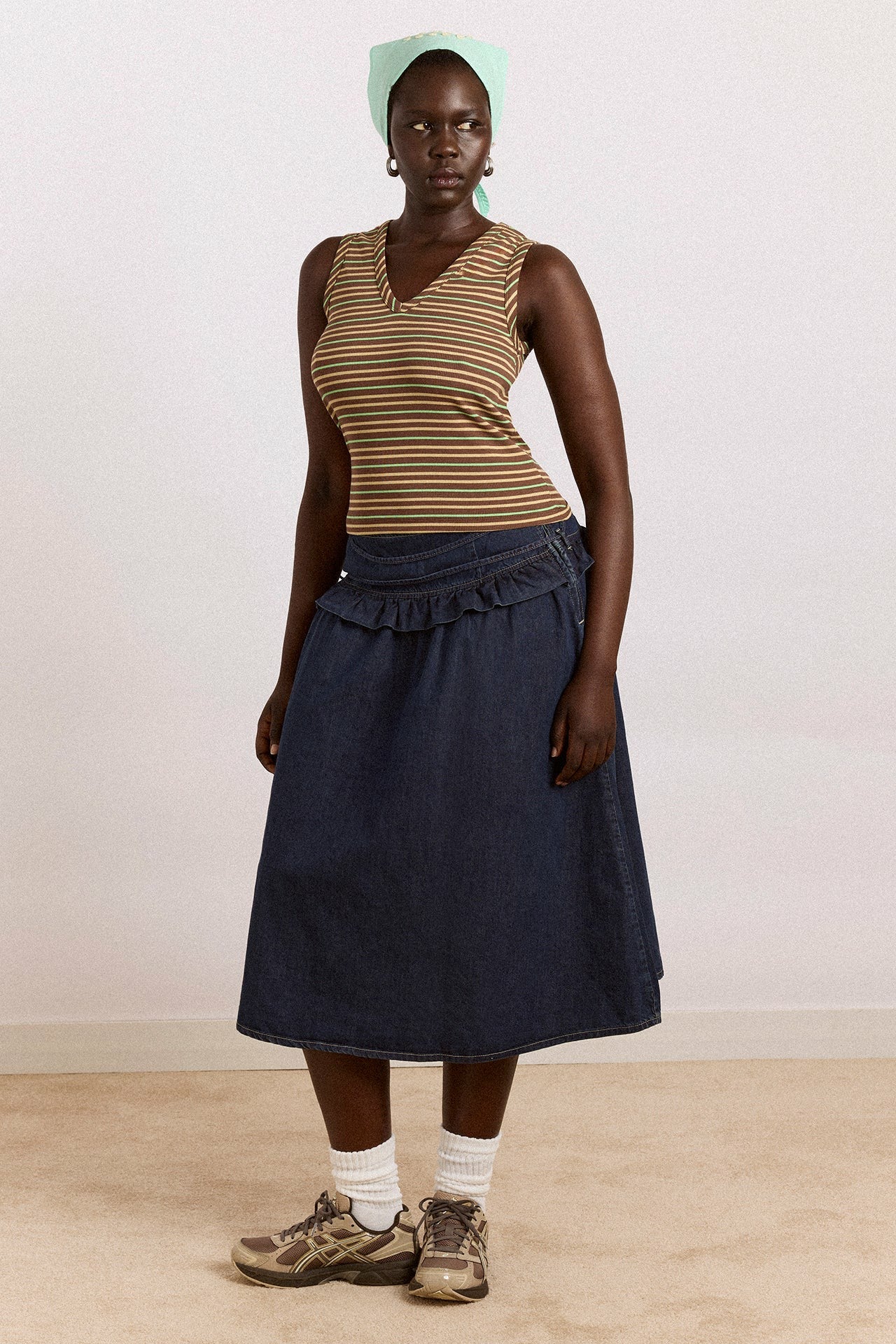 bellamie skirt - dark indigo