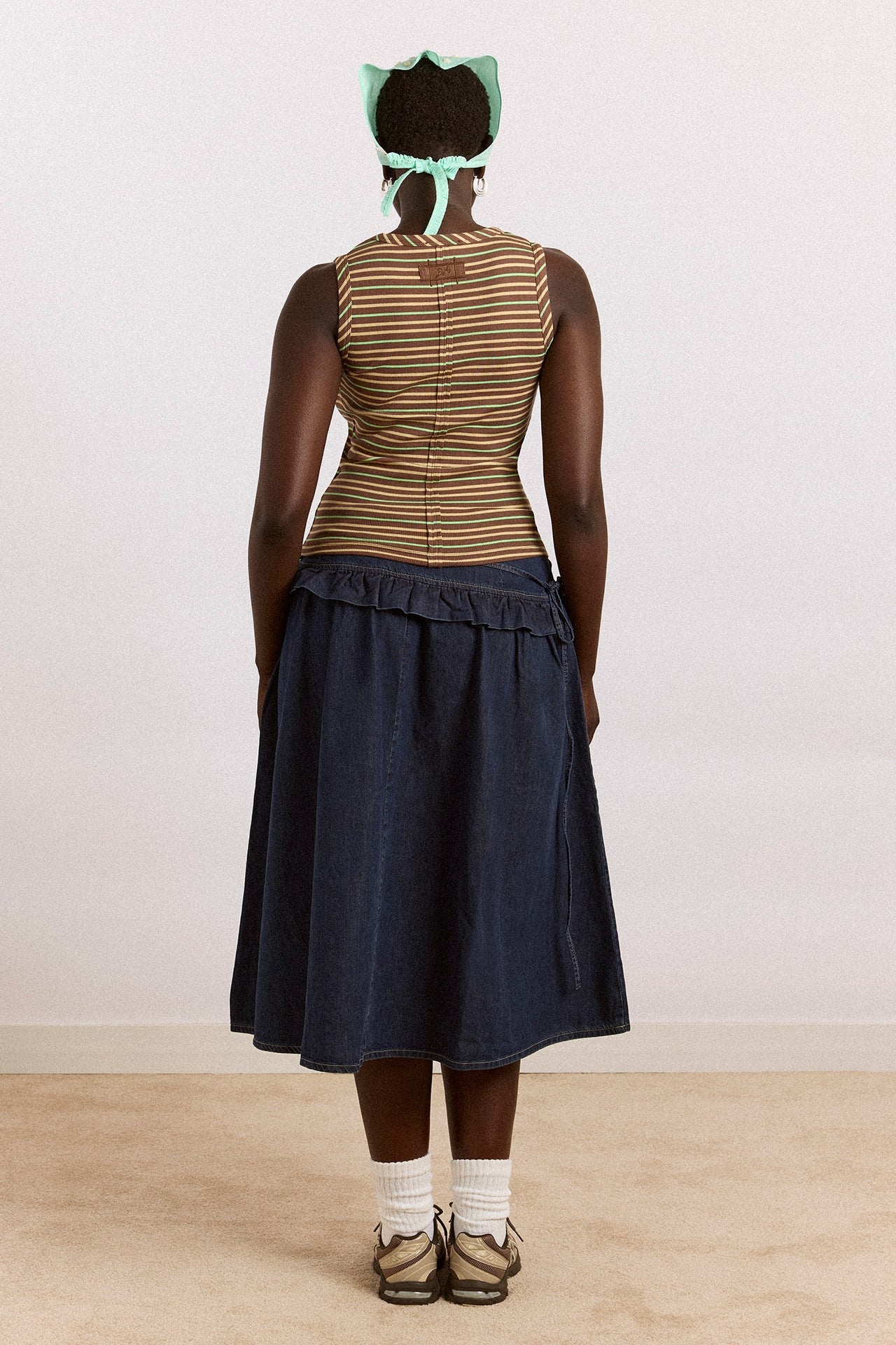 bellamie skirt - dark indigo