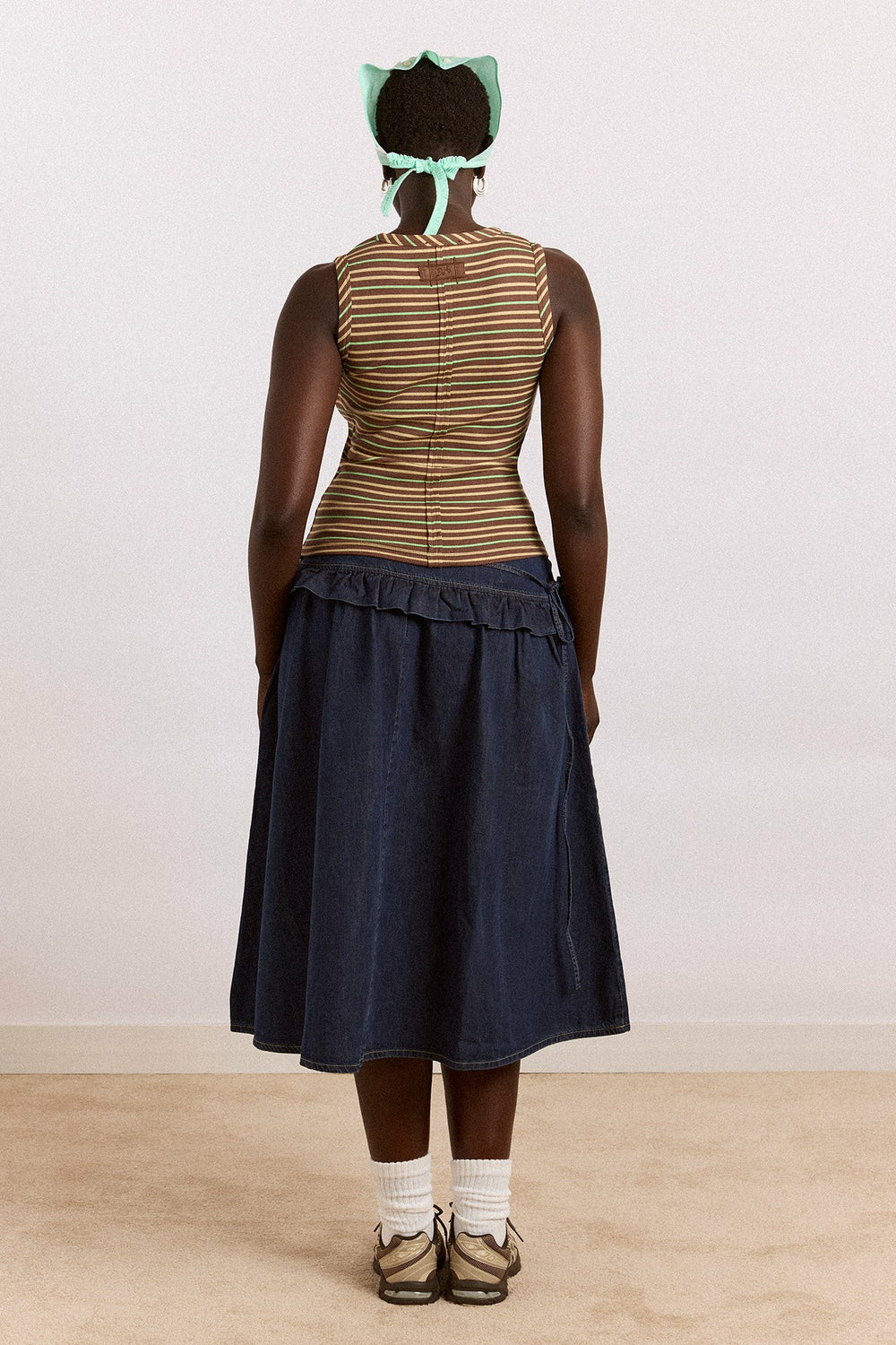 bellamie skirt - dark indigo