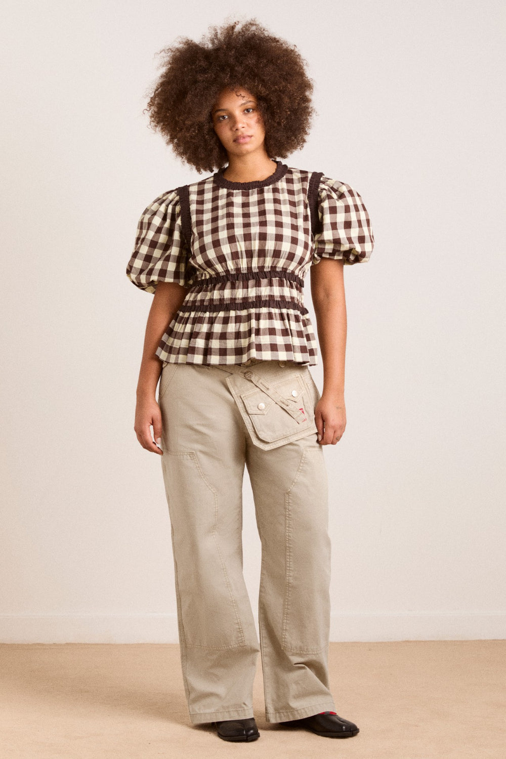 cameron trousers - oyster