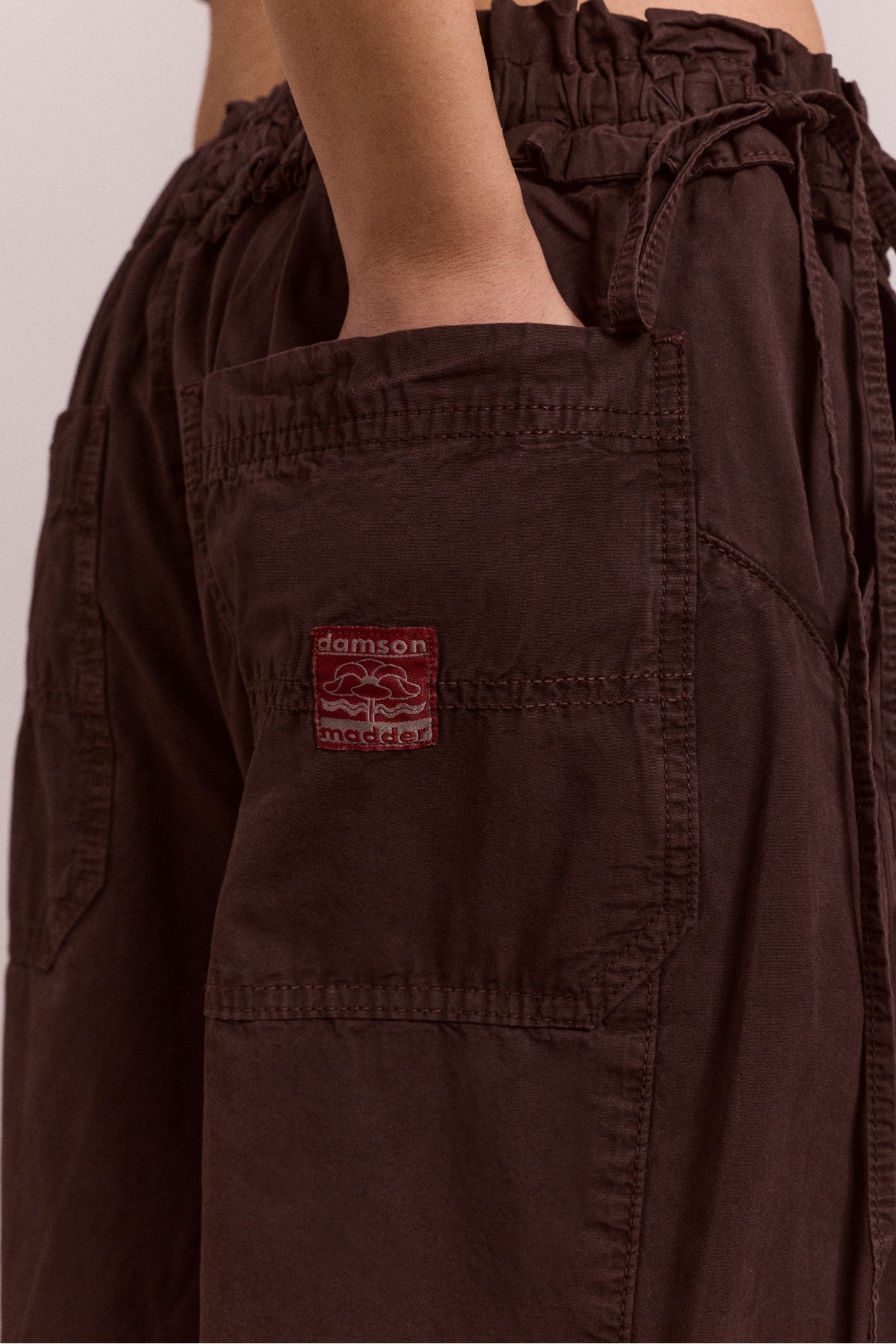 liv trouser - coffee bean
