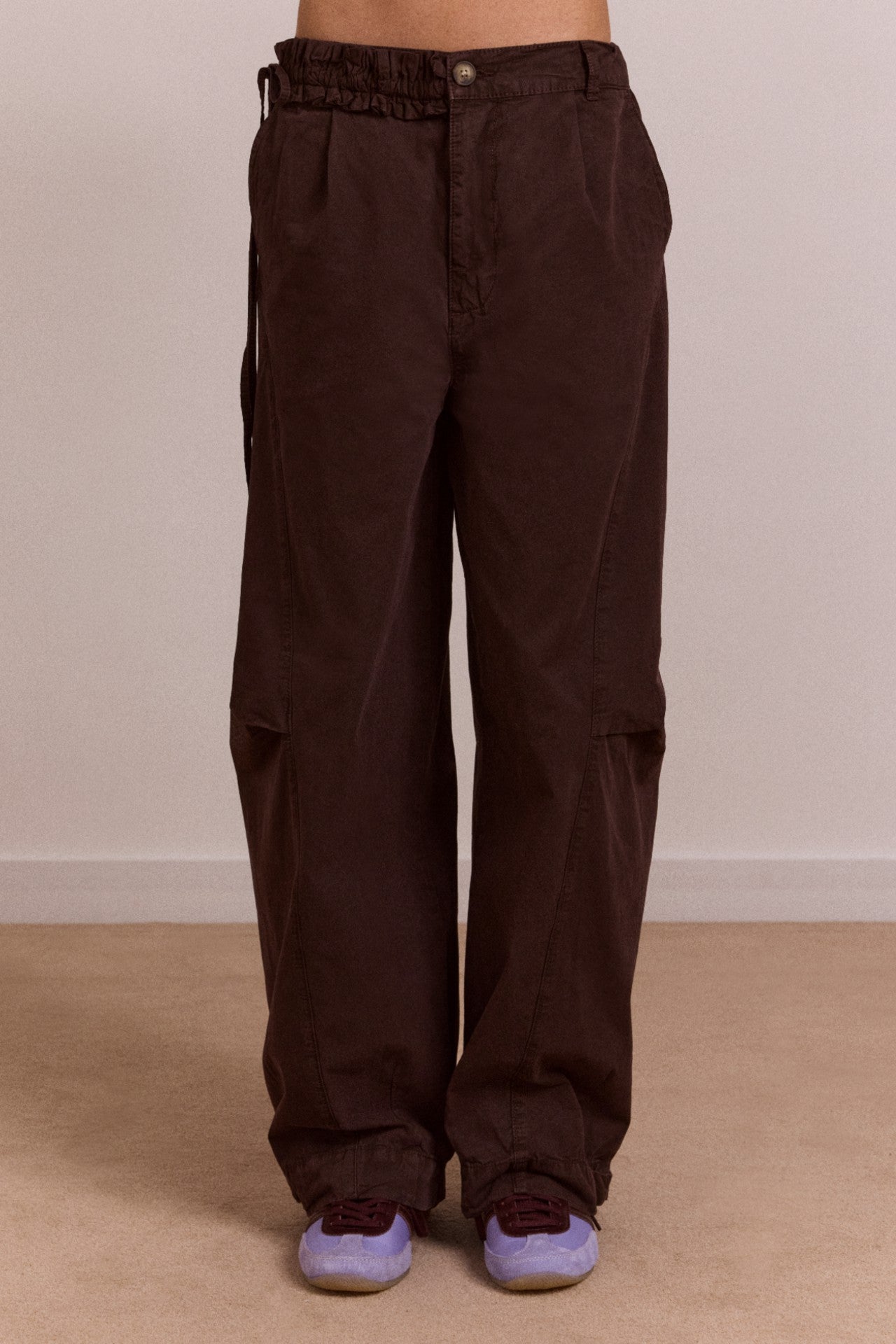 liv trouser - coffee bean