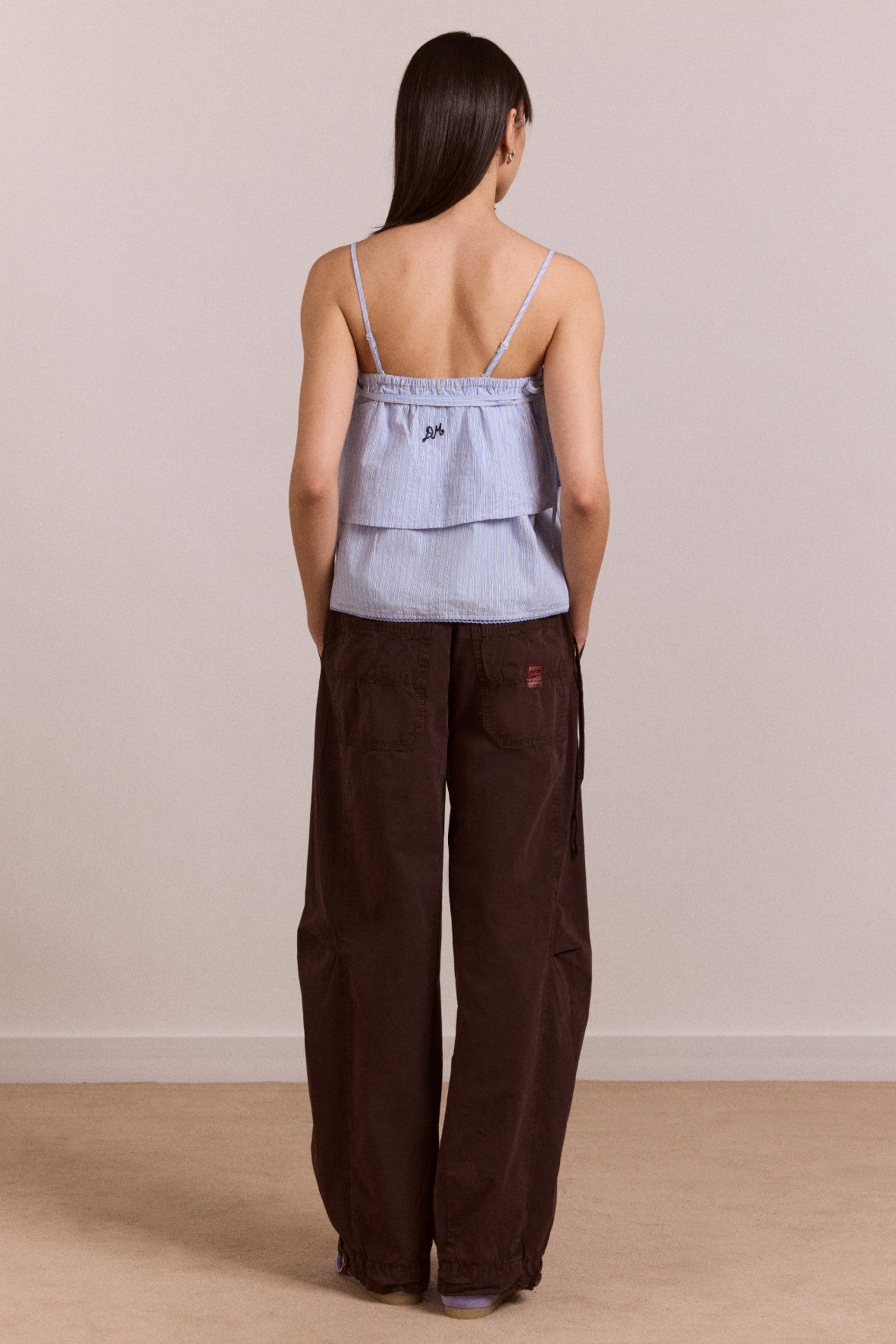 liv trouser - coffee bean