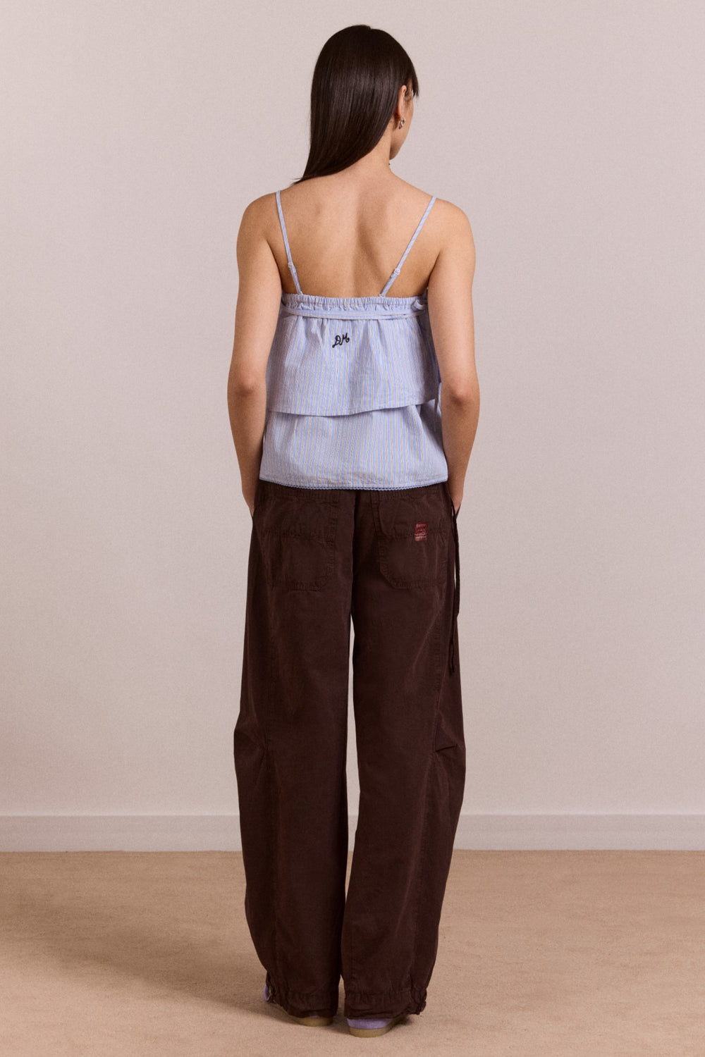 liv trouser - coffee bean
