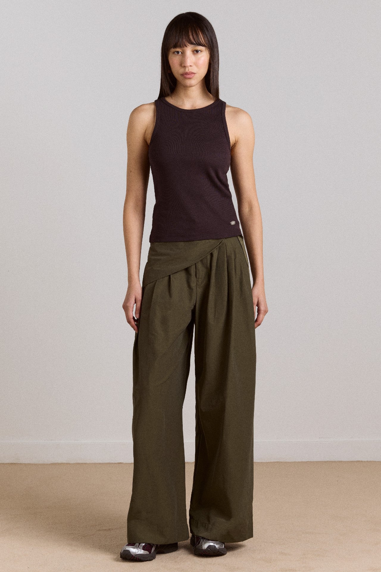 fabia trouser - khaki