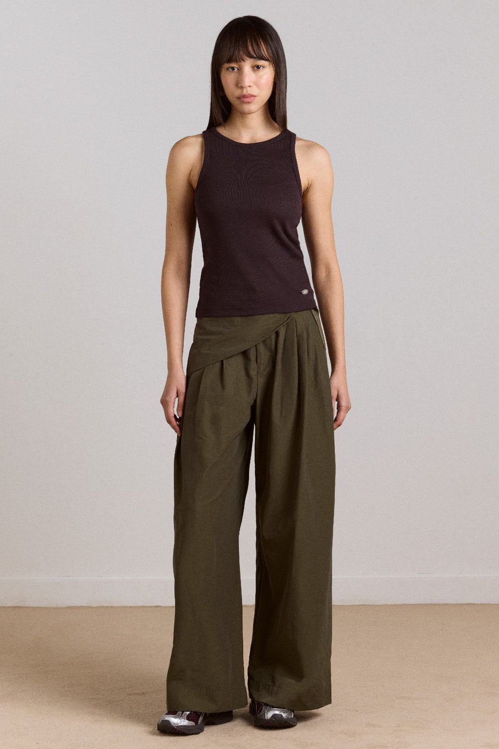 fabia trouser - khaki