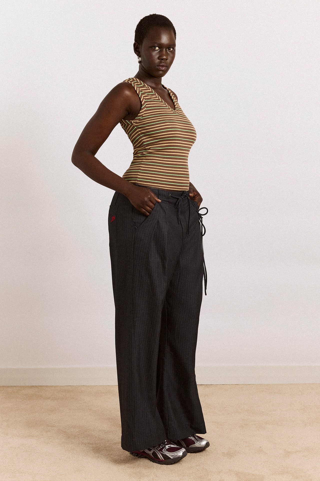 tatianna trouser - pinstripe