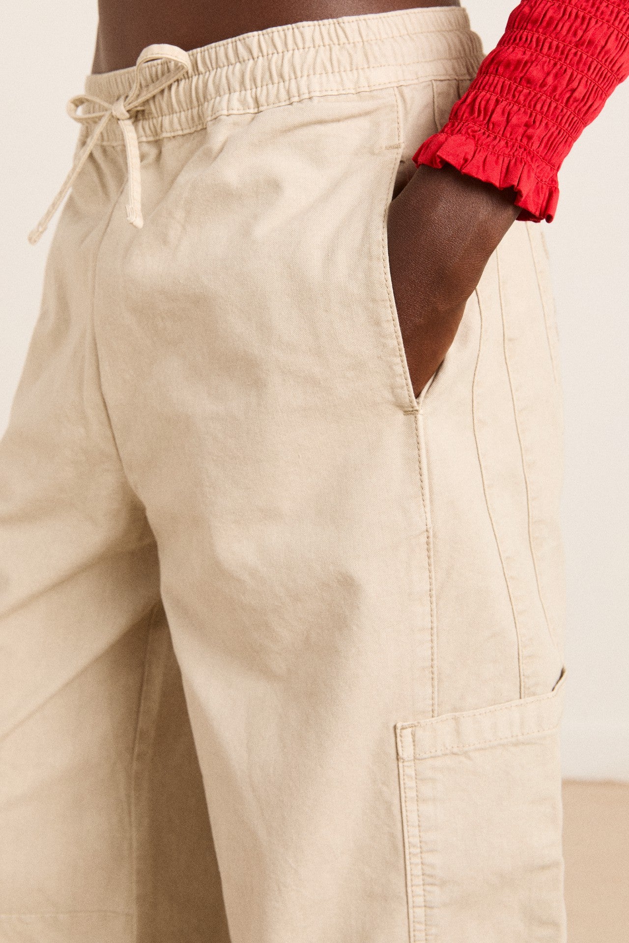 felix twill trouser - stone