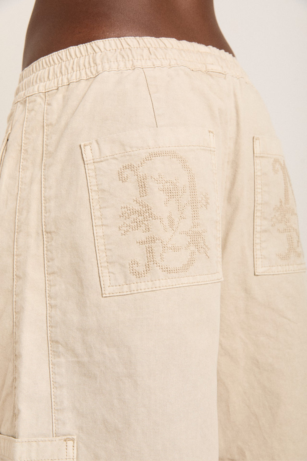felix twill trouser - stone