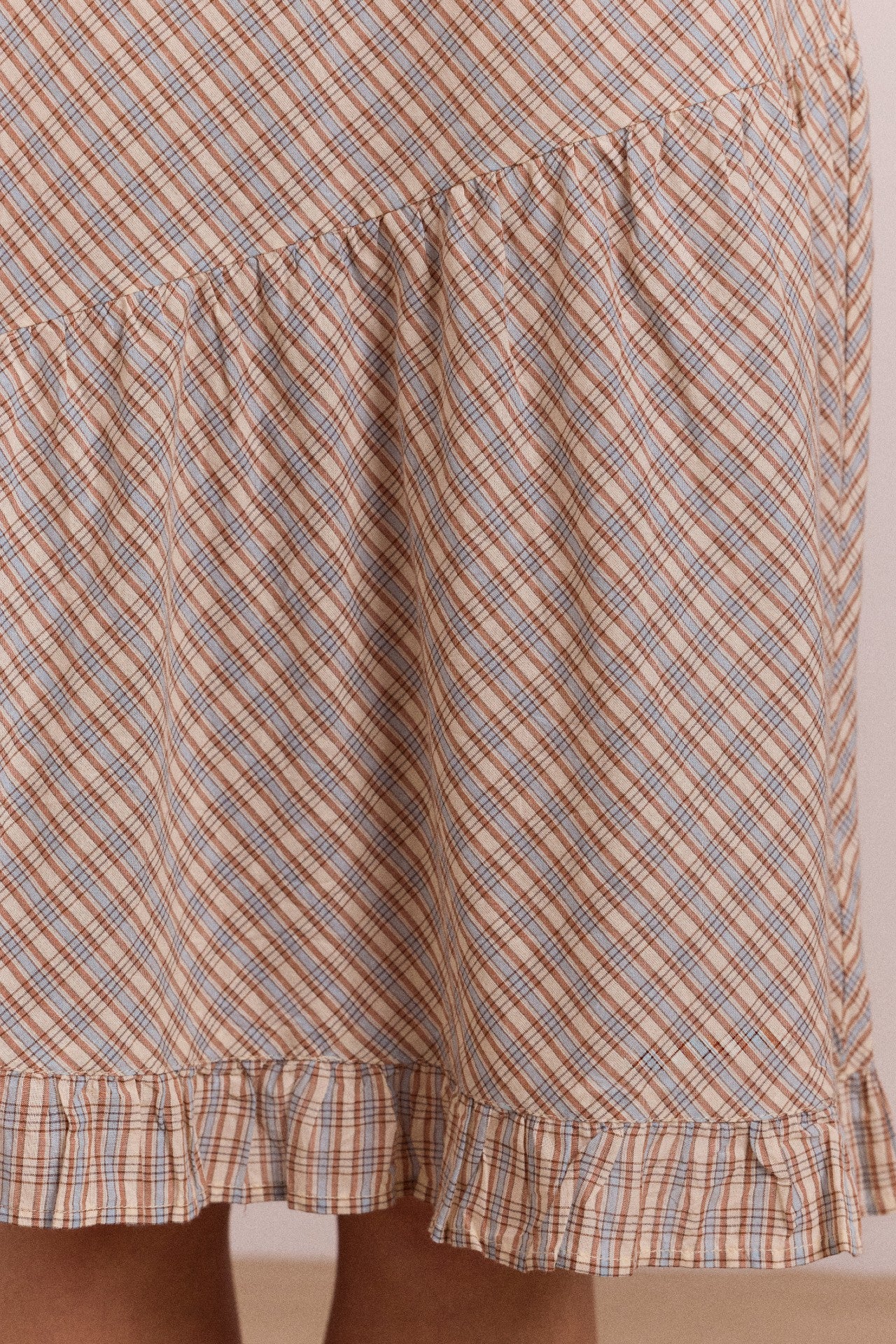 sigourney skirt - ginger check