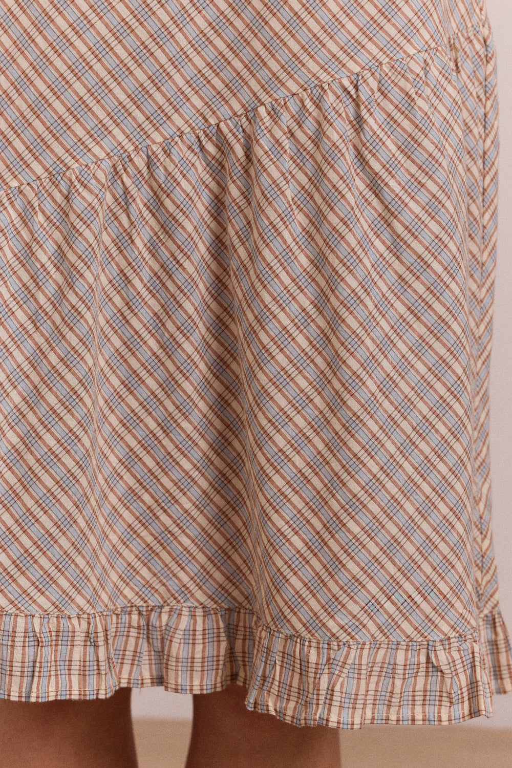sigourney skirt - ginger check