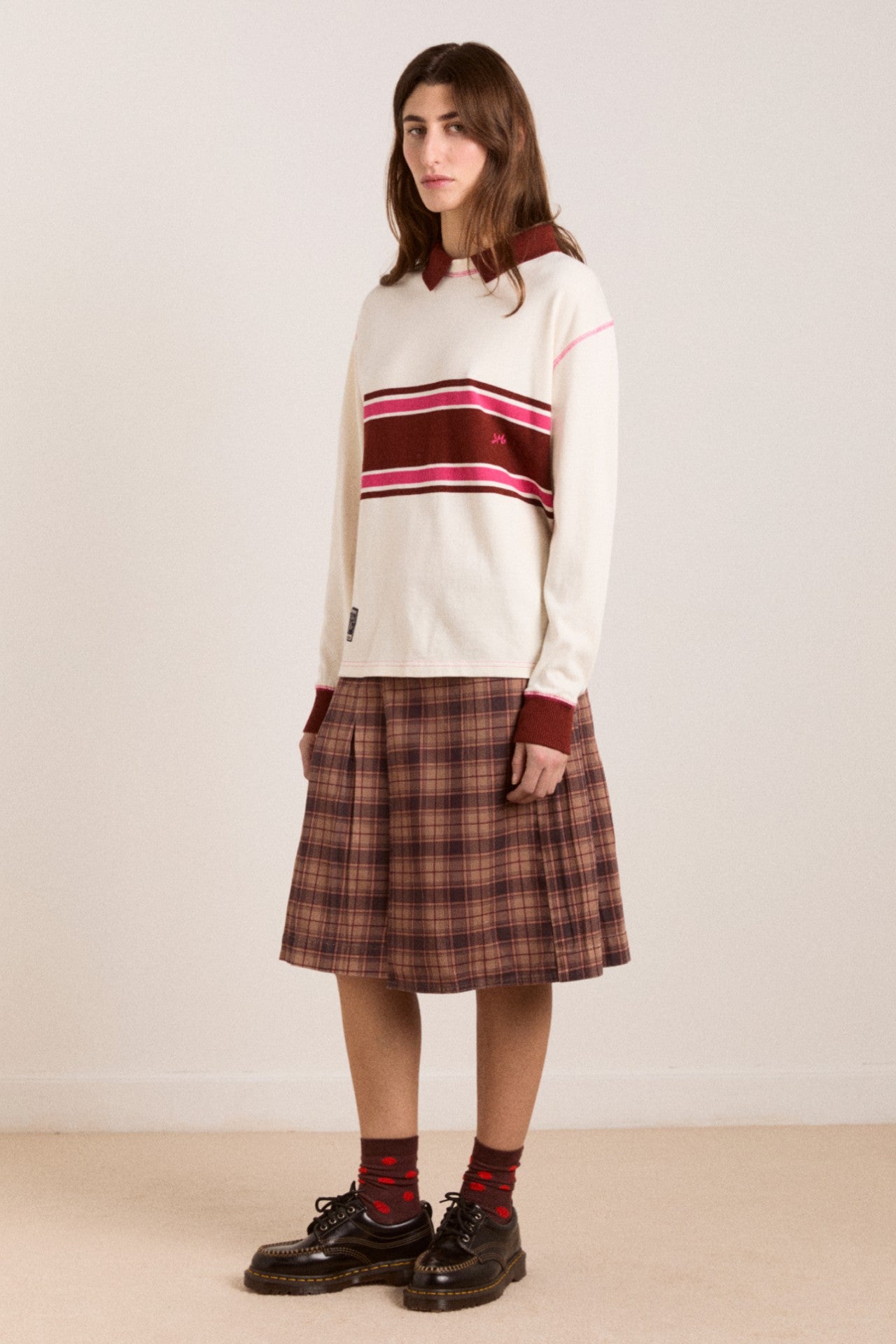 matty kilt - tan check