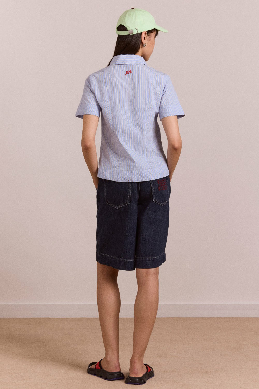 ebba shirt - mini blue stripe