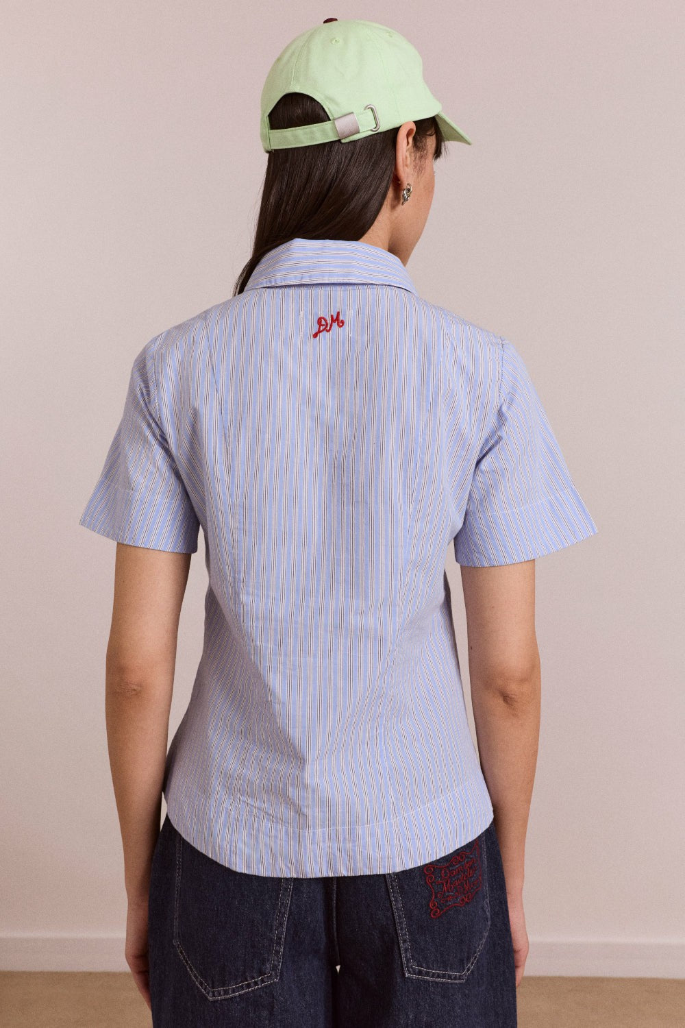 ebba shirt - mini blue stripe