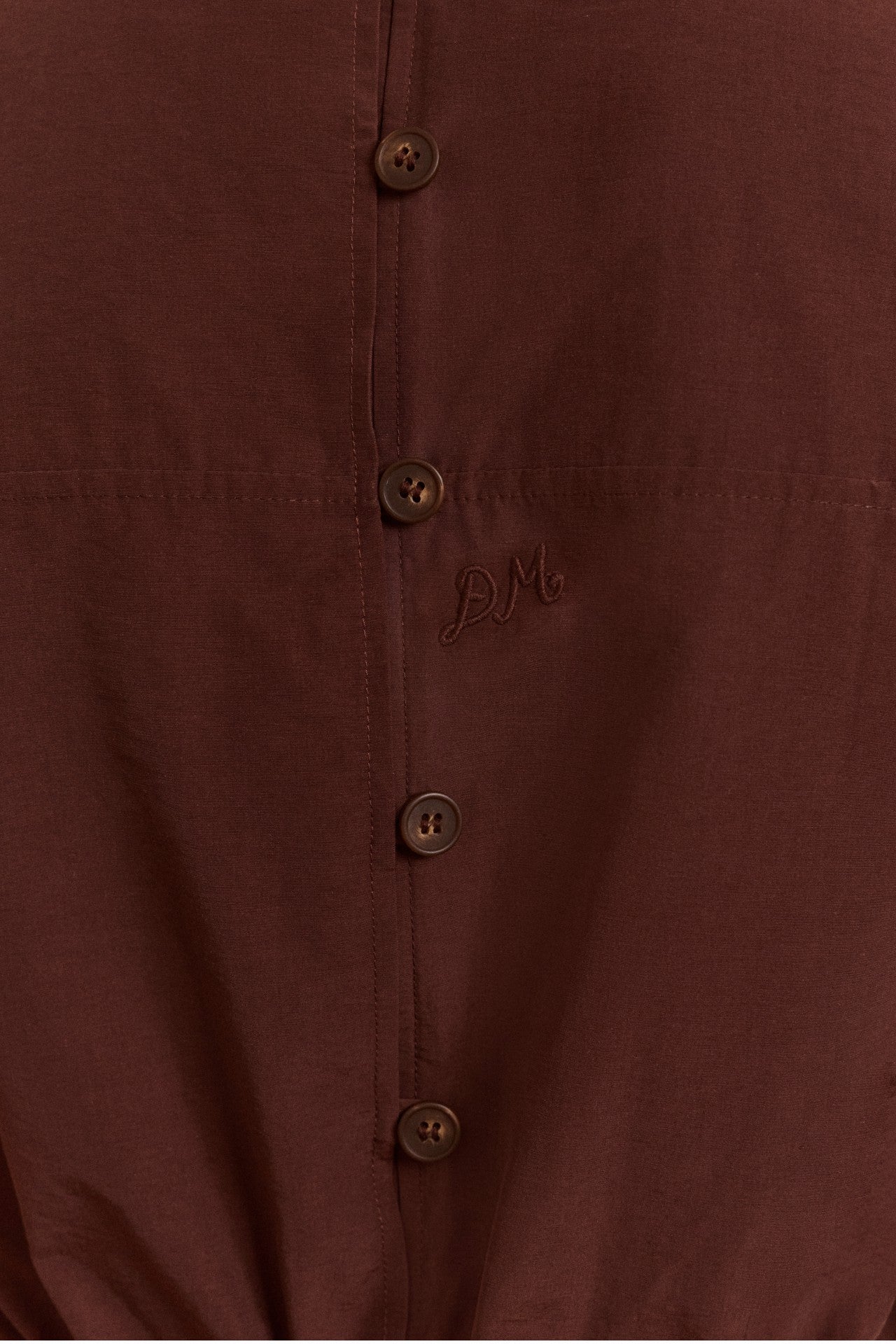ailani blouse - choc