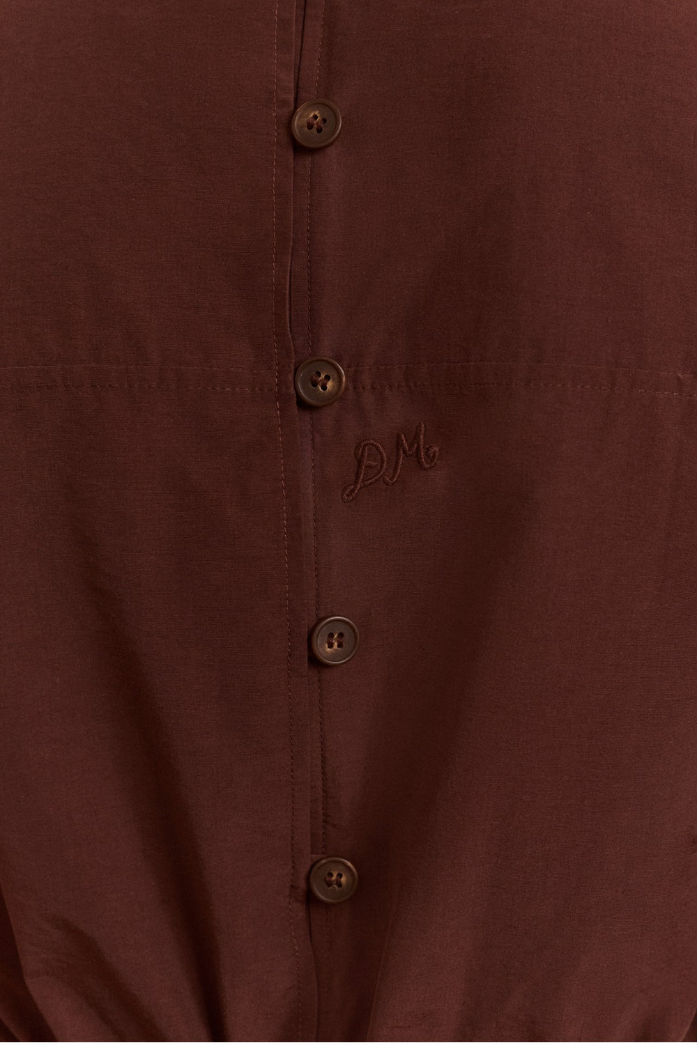 ailani blouse - choc