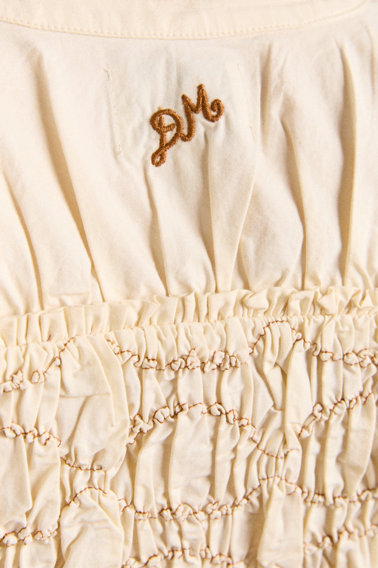 elliana smocked cardi - butter