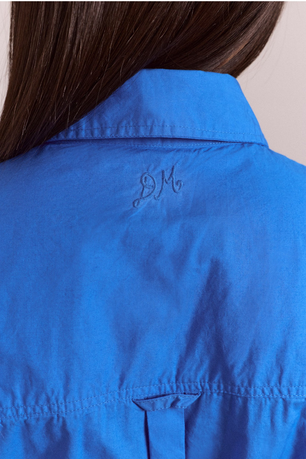 lux shirt - blue
