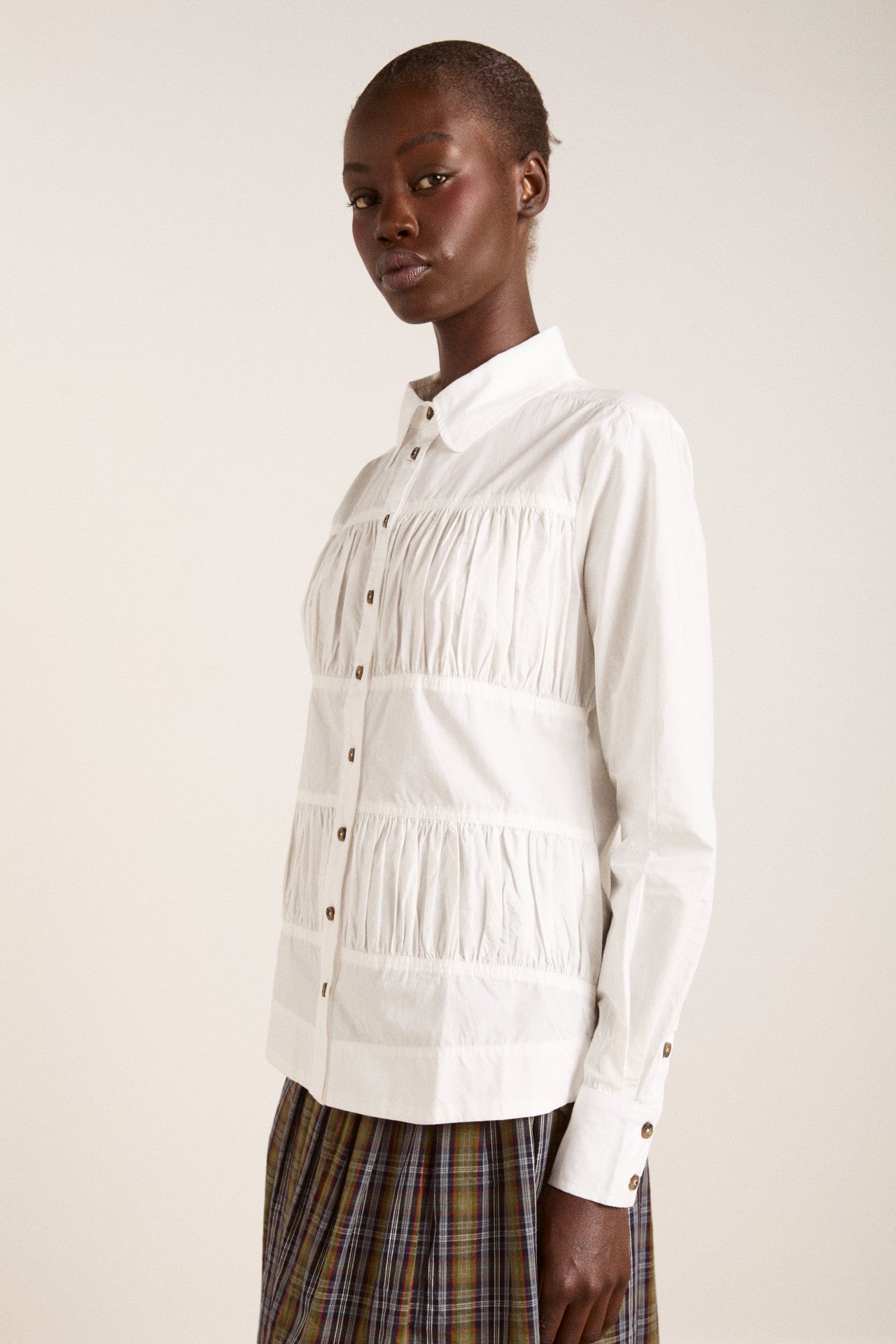 xenia shirt - white
