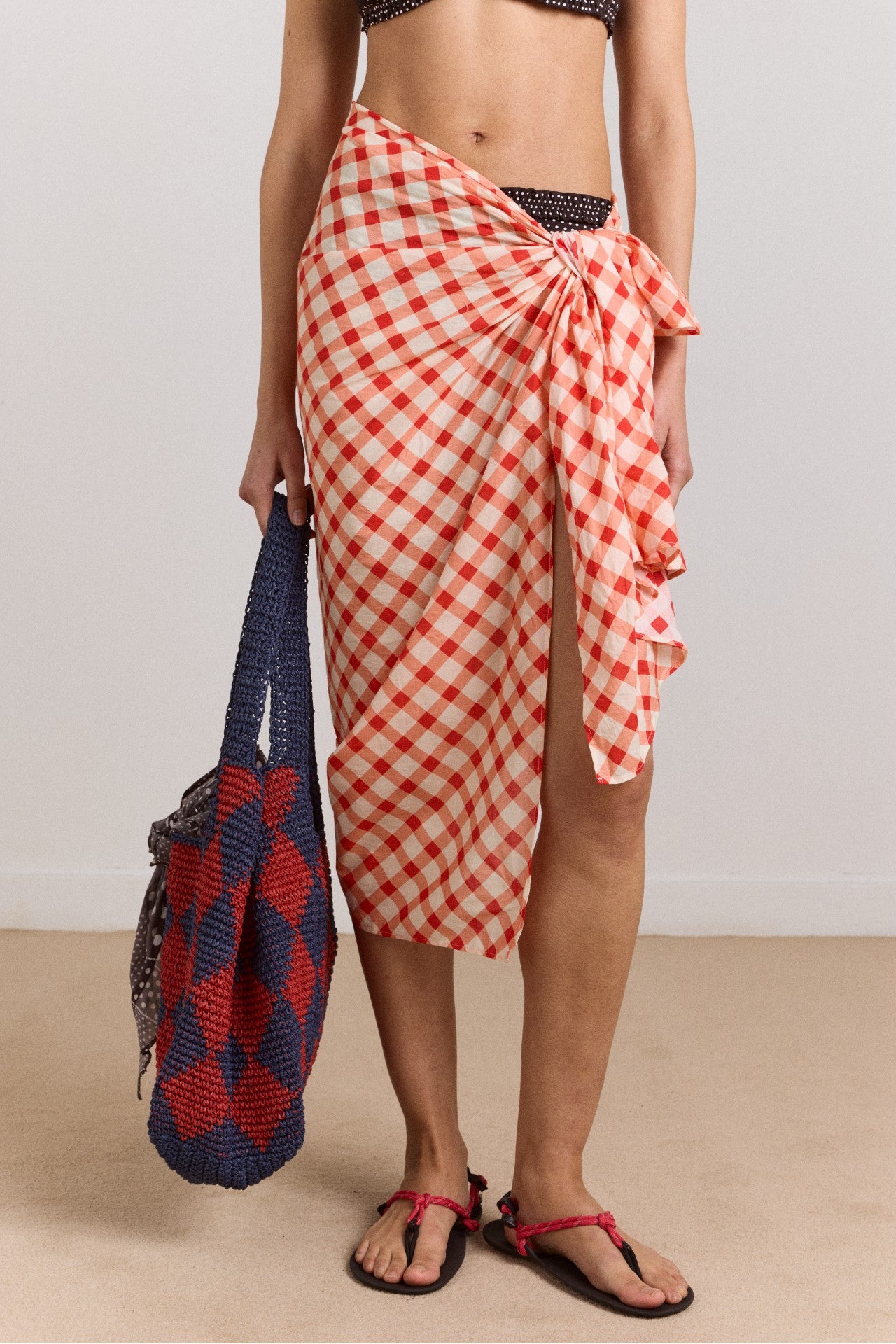 sarong - window pane check
