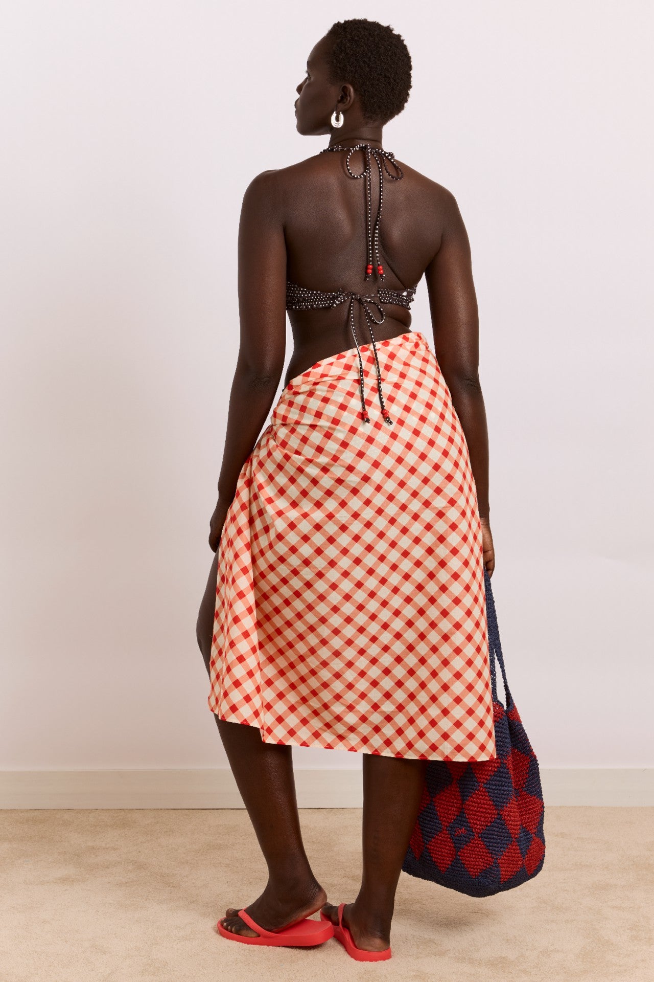 sarong - window pane check
