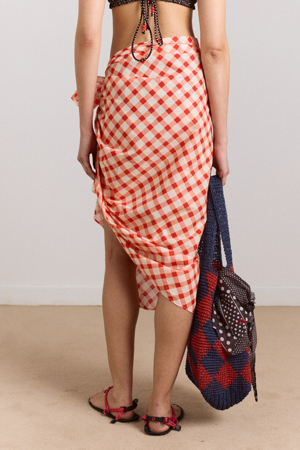 sarong - window pane check