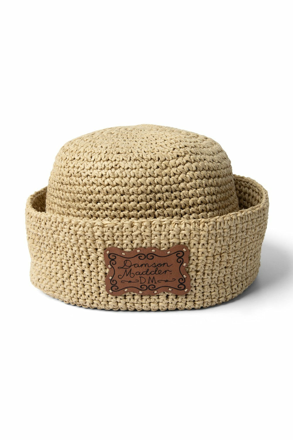 raffia sailor hat - natural